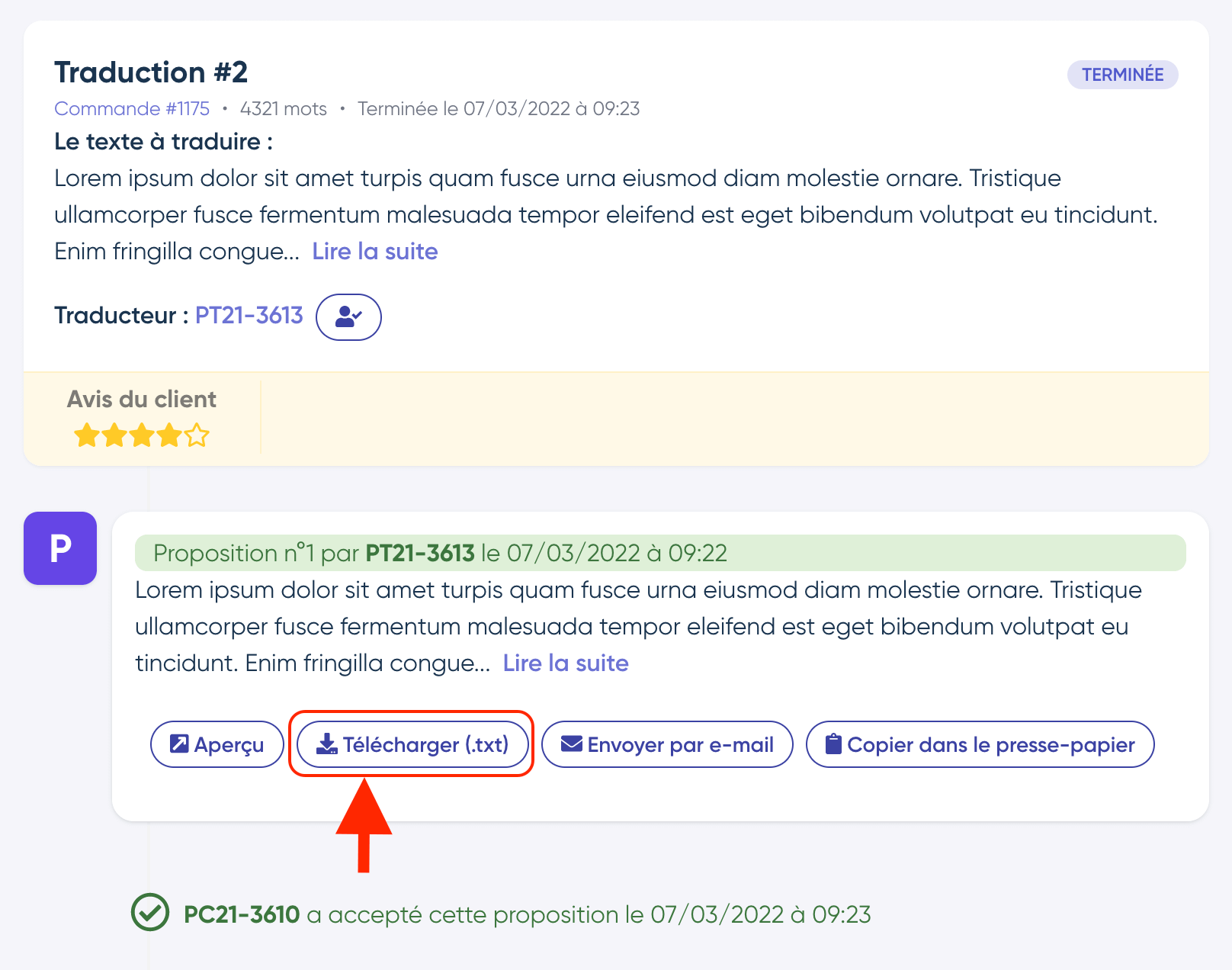 Télécharger la traduction